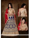 Best Net Embroidered Work A Line Lehenga Choli