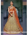 Amazing Patch Border Work Art Silk A Line Lehenga Choli