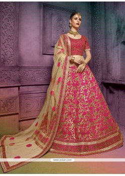 Latest Art Silk A Line Lehenga Choli