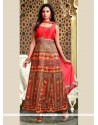 Floral Multi Colour Readymade Anarkali Salwar Suit