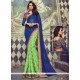 Affectionate Jacquard Patch Border Work Classic Designer Saree