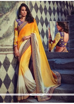 Miraculous Jacquard Embroidered Work Designer Traditional Sarees