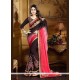 Exotic Patch Border Work Georgette Traditional Saree
