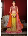 Magnetize Yellow A Line Lehenga Choli