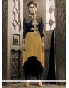 Innovative Embroidered Work Georgette Black Designer Salwar Suit