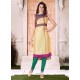 Latest Embroidered Work Silk Party Wear Kurti