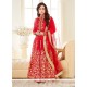 Diya Mirza Embroidered Work Anarkali Salwar Kameez