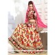 Ethnic Multi Colour Embroidered Work A Line Lehenga Choli