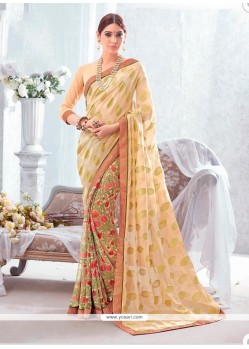 Lovely Georgette Printed Saree