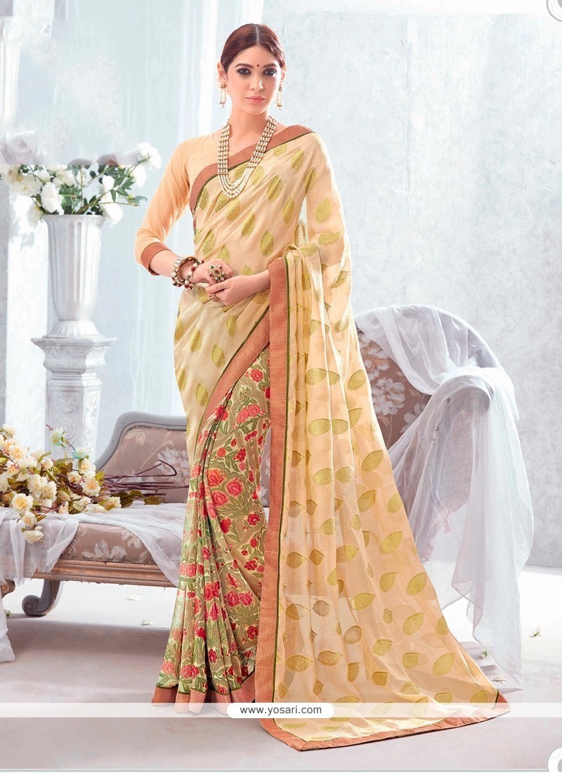 Lovely Georgette Printed Saree