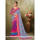 Exciting Viscose Multi Colour Printed Saree