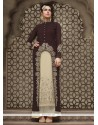Attractive Embroidered Work Georgette Salwar Suit