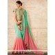 Delightsome Pink Georgette Classic Saree