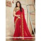 Dainty Jacquard Embroidered Work Classic Saree