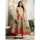 Trendy Multi Colour Embroidered Work Banarasi Silk Readymade Designer Suit