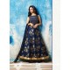 Ruritanian Embroidered Work Net Readymade Designer Suit