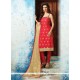 Cute Brocade Embroidered Work Readymade Designer Suit