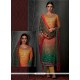 Impeccable Pashmina Print Work Designer Straight Salwar Suit