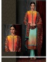 Delightful Pashmina Designer Straight Salwar Suit