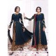 Blissful Embroidered Work Georgette Anarkali Suit