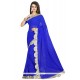 Monumental Blue Classic Designer Saree