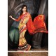 Mystical Multi Colour Georgette Printed Saree