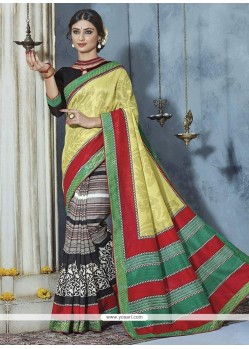 Incredible Multi Colour Printed Saree