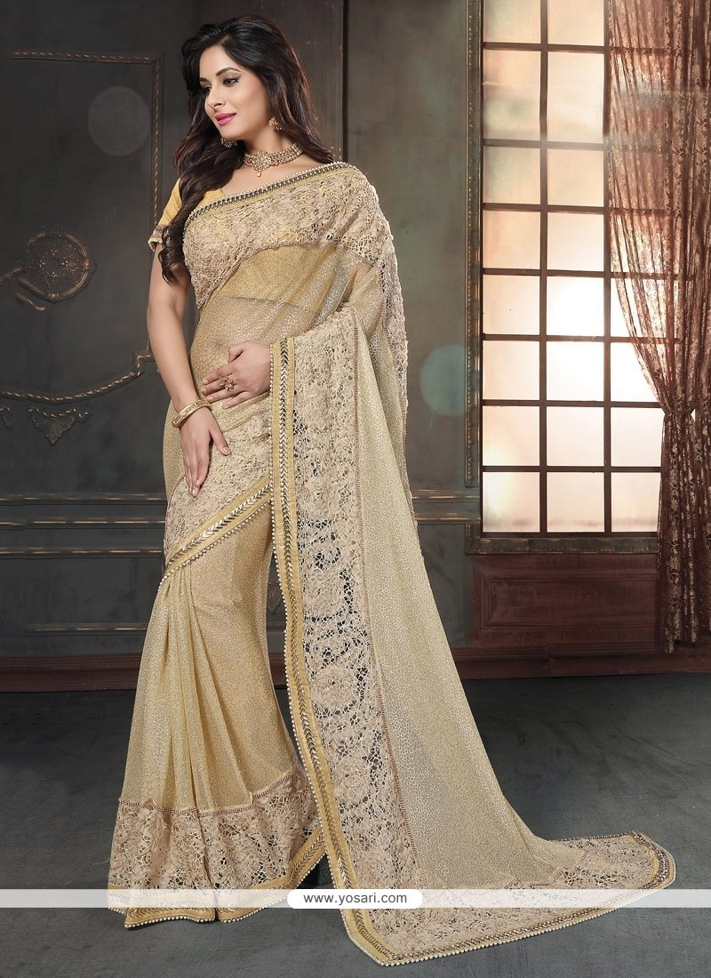 Gleaming Fancy Fabric Trendy Saree