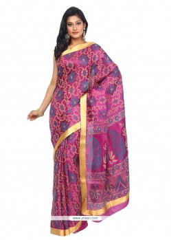 Splendid Tissue Multi Colour Trendy Saree