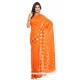 Staggering Orange Trendy Saree