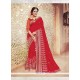 Eye-catchy Patch Border Work Traditional Saree