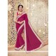 Awesome Patch Border Work Traditional Saree