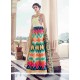 Picturesque Multi Colour Banglori Silk Anarkali Salwar Kameez