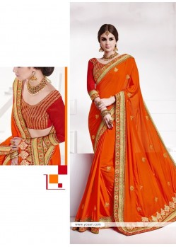 Lovable Embroidered Work Traditional Designer Sarees