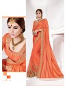 Pleasance Net Embroidered Work Traditional Saree