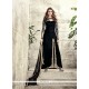 Exceeding Velvet Black Embroidered Work Designer Salwar Suit