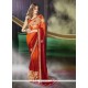 Latest Georgette Embroidered Work Traditional Saree