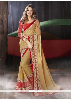 Swanky Embroidered Work Designer Traditional Sarees