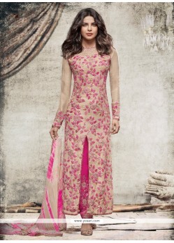 Priyanka Chopra Hot Pink Designer Suit