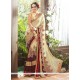 Fab Embroidered Work Georgette Traditional Saree