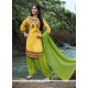 Glamorous Yellow Punjabi Suit