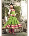 Picturesque Green Readymade Suit