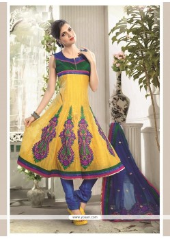 Baronial Embroidered Work Readymade Suit