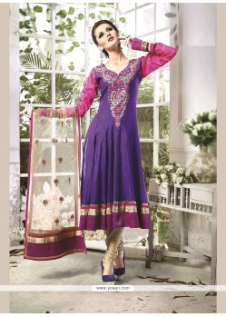 Adorning Embroidered Work Readymade Suit