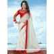 Resplendent Banglori Silk Off White Trendy Saree
