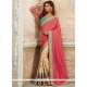 Renowned Embroidered Work Traditional Saree