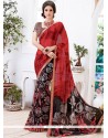 Charming Multi Colour Printed Saree