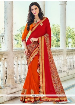 Beckoning Georgette Classic Saree