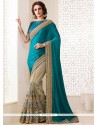 Engrossing Embroidered Work Designer Traditional Sarees
