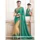 Magnetize Georgette Patch Border Work Classic Saree